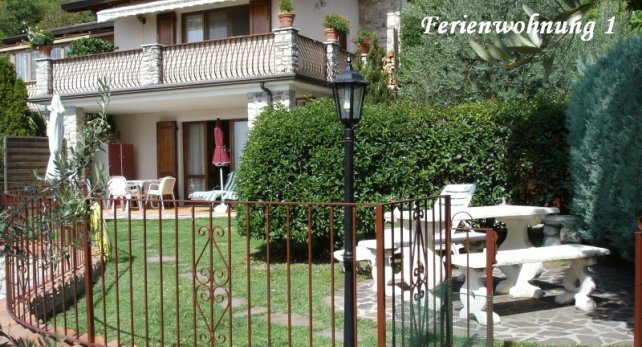 Ferienwohnung 1 der Casa Resem in Tignale am Gardasee
