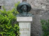 Goethe-B�ste in Malcesine am Gardasee 