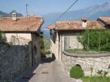 Altstadtgasse in Tignale Piovere am Gardasee